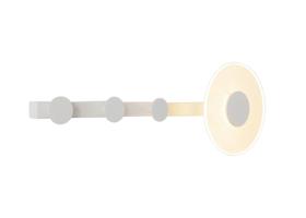 M7292  Venus Wall Lamp Coat Rack 6W LED White